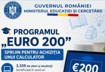 11. 200 de euro pentru achiziția unui calculator. Cine sunt cei 2.339 de beneficiari ai programului „Euro 200”